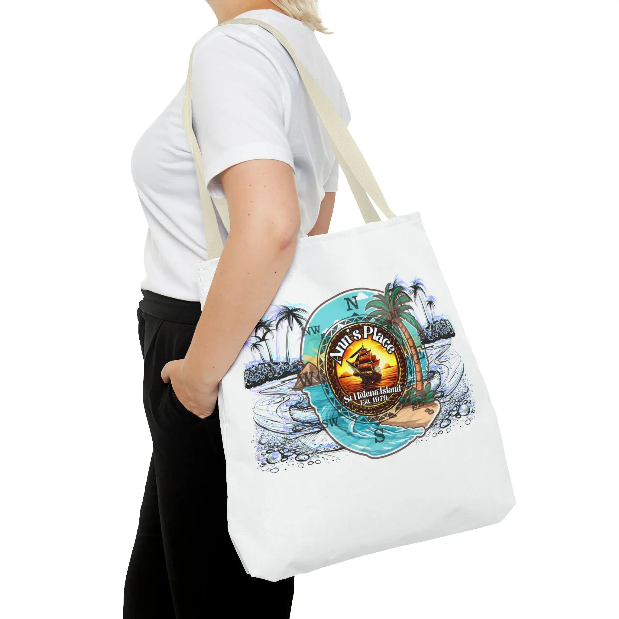 Ann's Place (Saint Helena Island) Tote Bag (AOP) – Simply Saint 