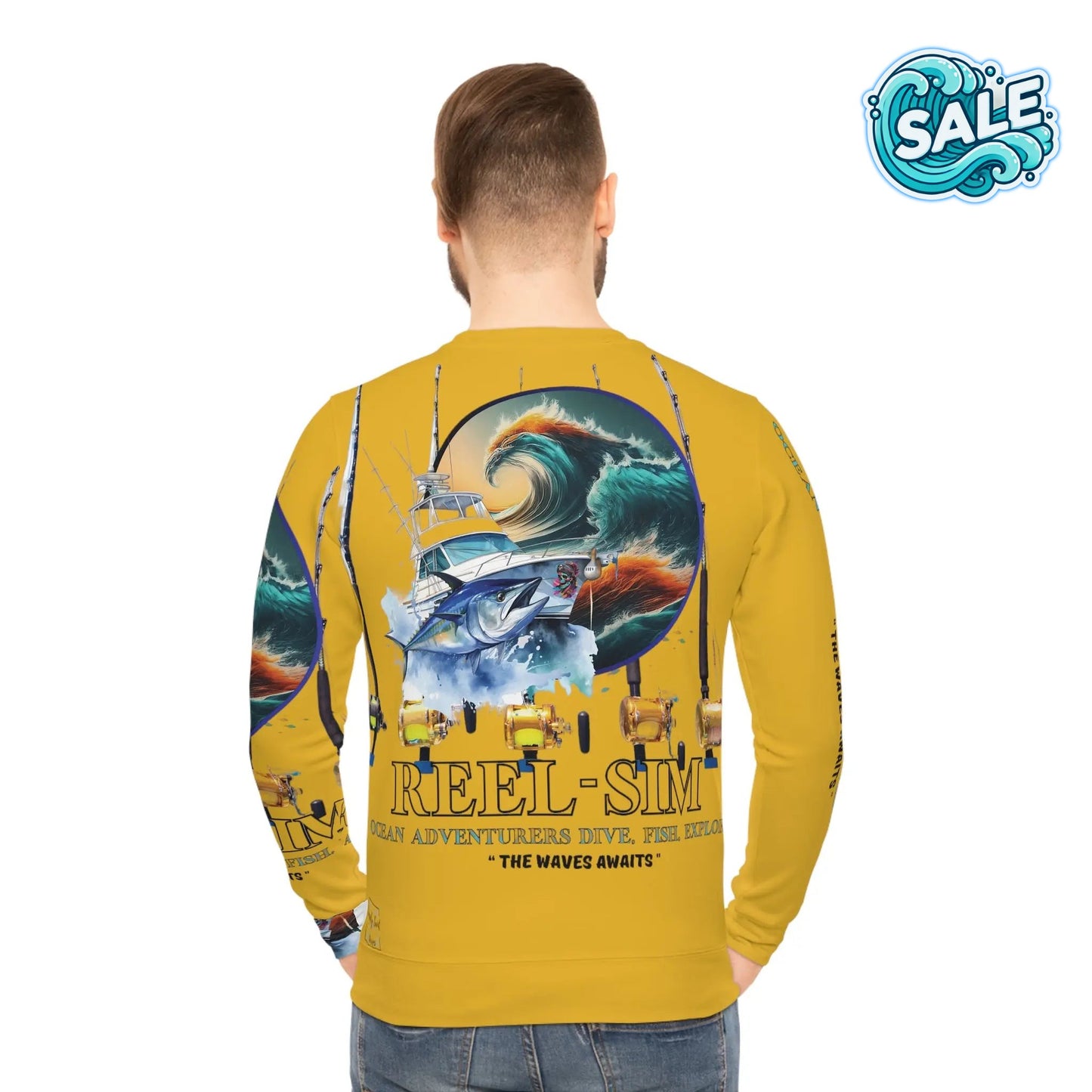 Reel SIm Fishing Apparel, Anglers Fashion, Outdoor Gear, Fisherman's Clothing, UV Clothing, Saint Helena Island ,Big Game Apparel, Gift - Simply Saint Designz