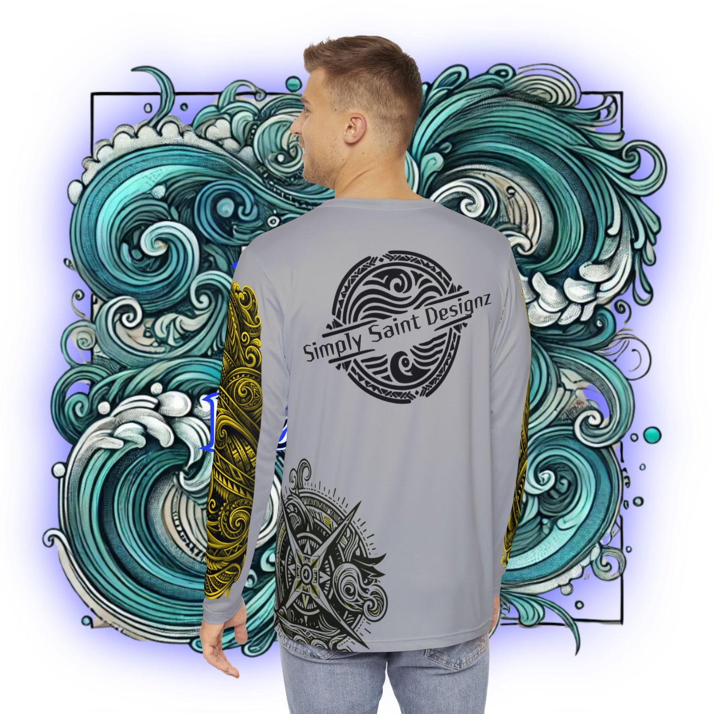 Polynesian Elegance – Unisex Tribal-Inspired T-Shirt