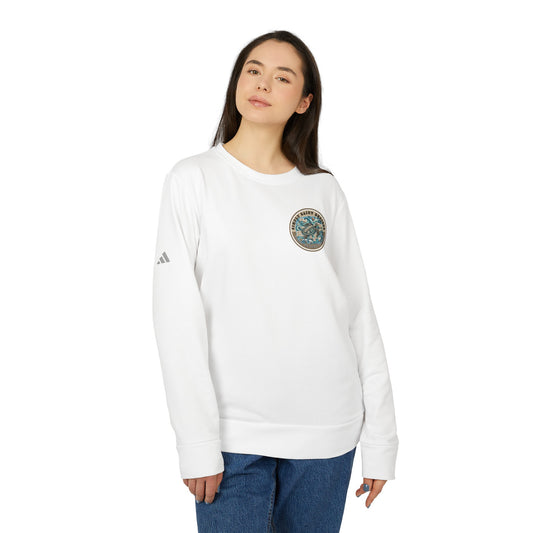 adidas® Unisex Fleece Crewneck Sweatshirt turtle tribe collection