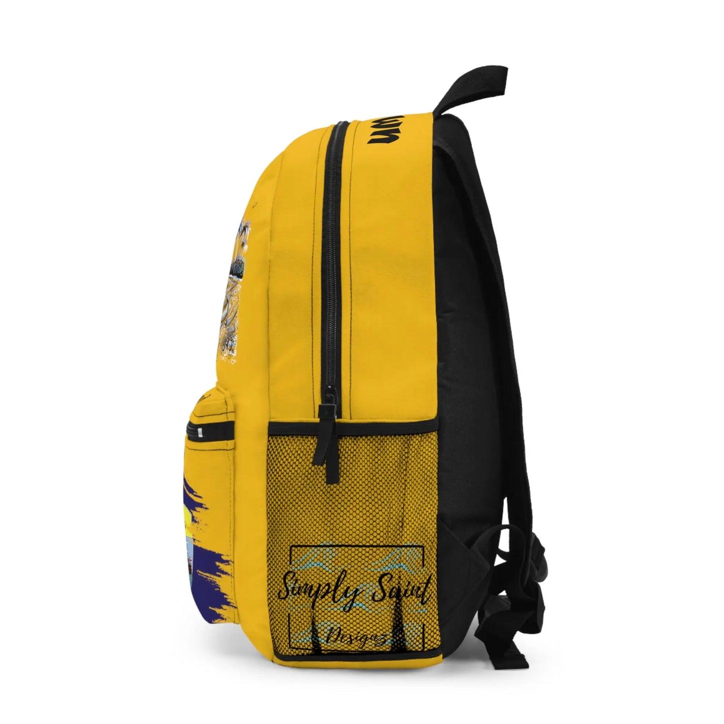 Anns Place Saint Helena Island Backpack (Yellow) - Simply Saint Designz