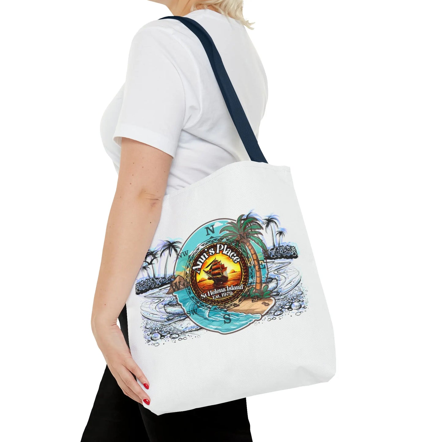 Ann's Place (Saint Helena Island) Tote Bag (AOP) - Simply Saint Designz