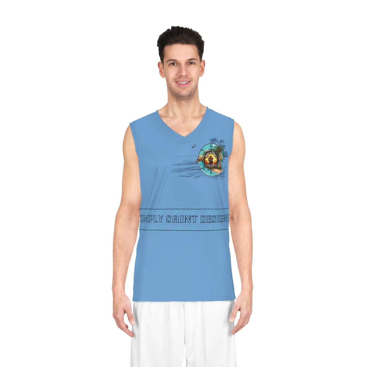 Anns place Basketball Jersey (AOP) - Simply Saint Designz