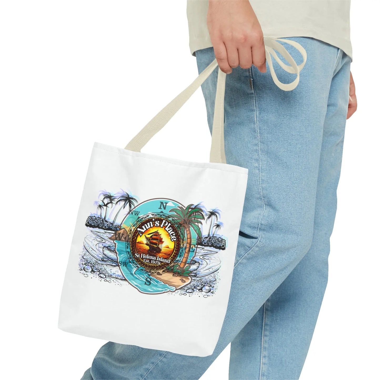 Ann's Place (Saint Helena Island) Tote Bag (AOP) - Simply Saint Designz