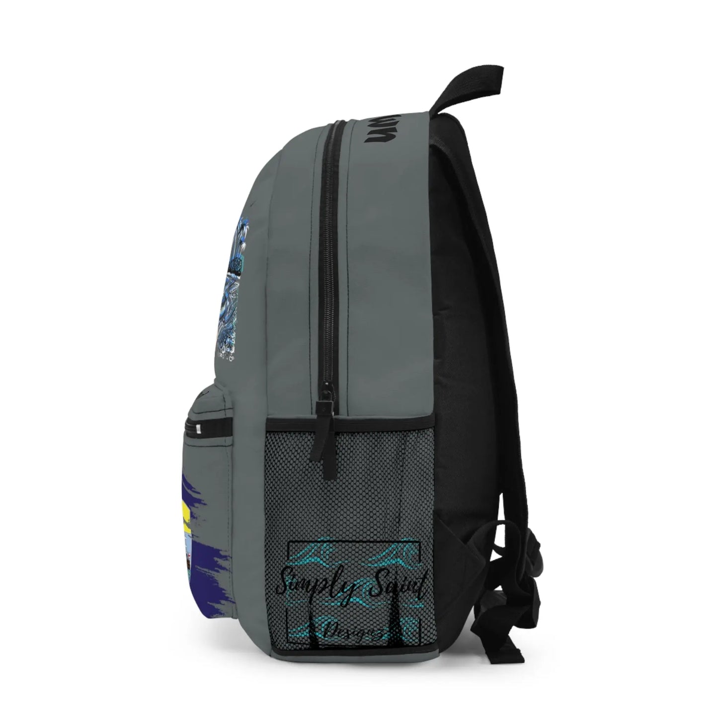 Anns Place Saint Helena Island Backpack (Grey) - Simply Saint Designz