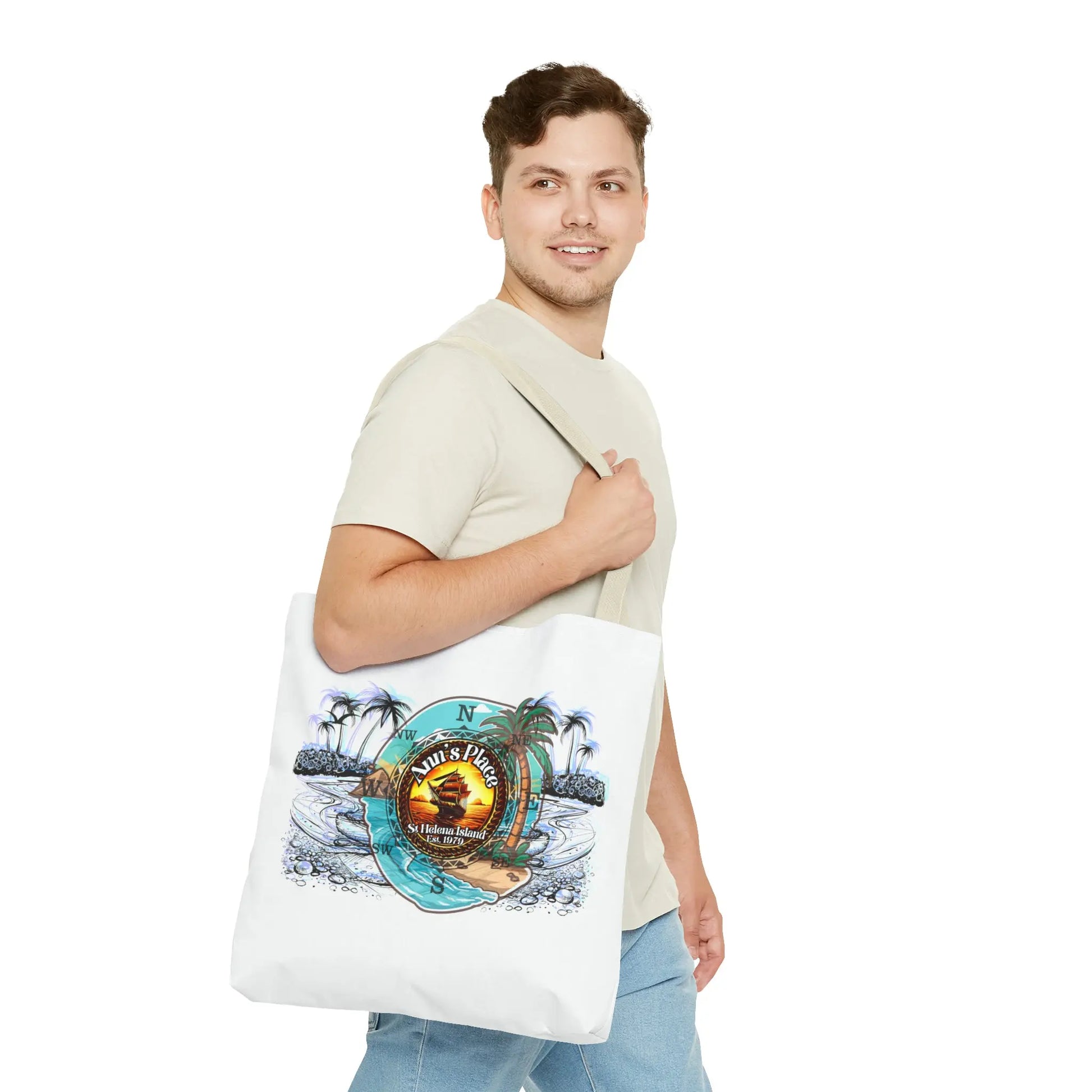 Ann's Place (Saint Helena Island) Tote Bag (AOP) - Simply Saint Designz