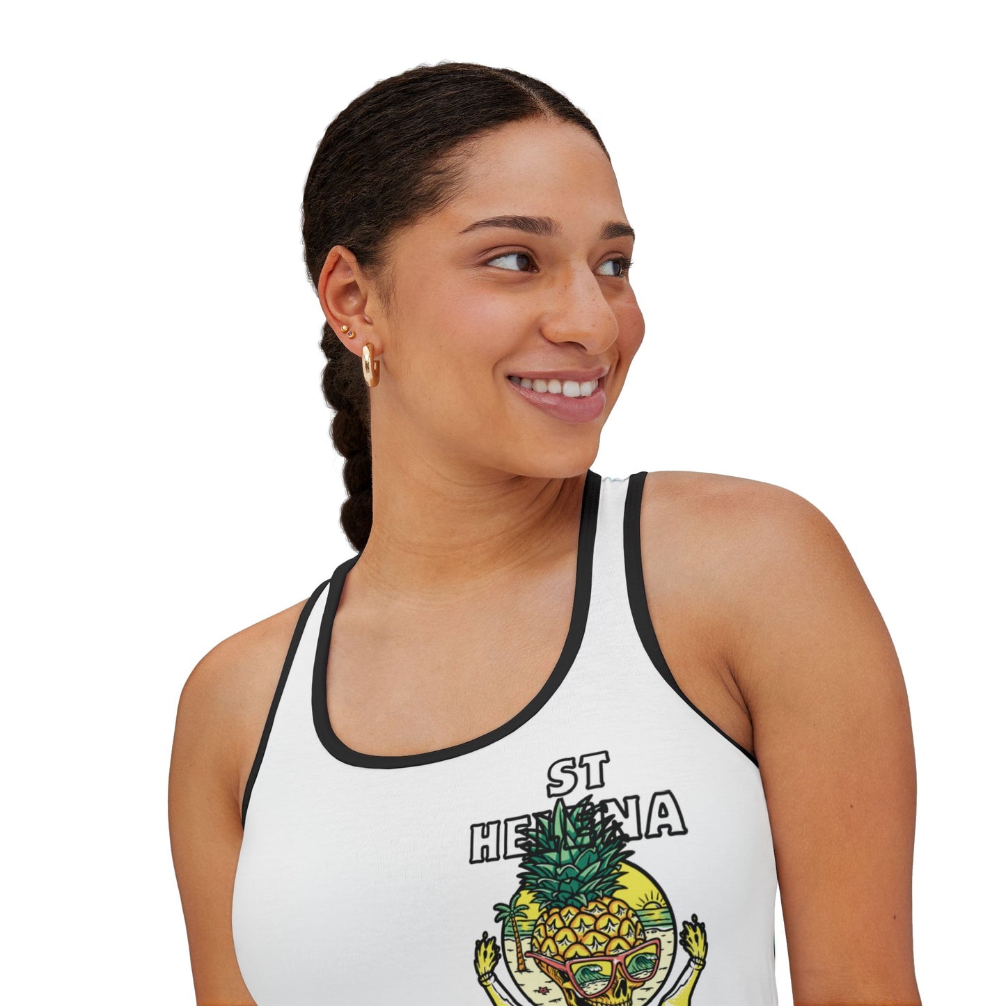 Tropical Skull Collection Women's Tank Top (AOP)