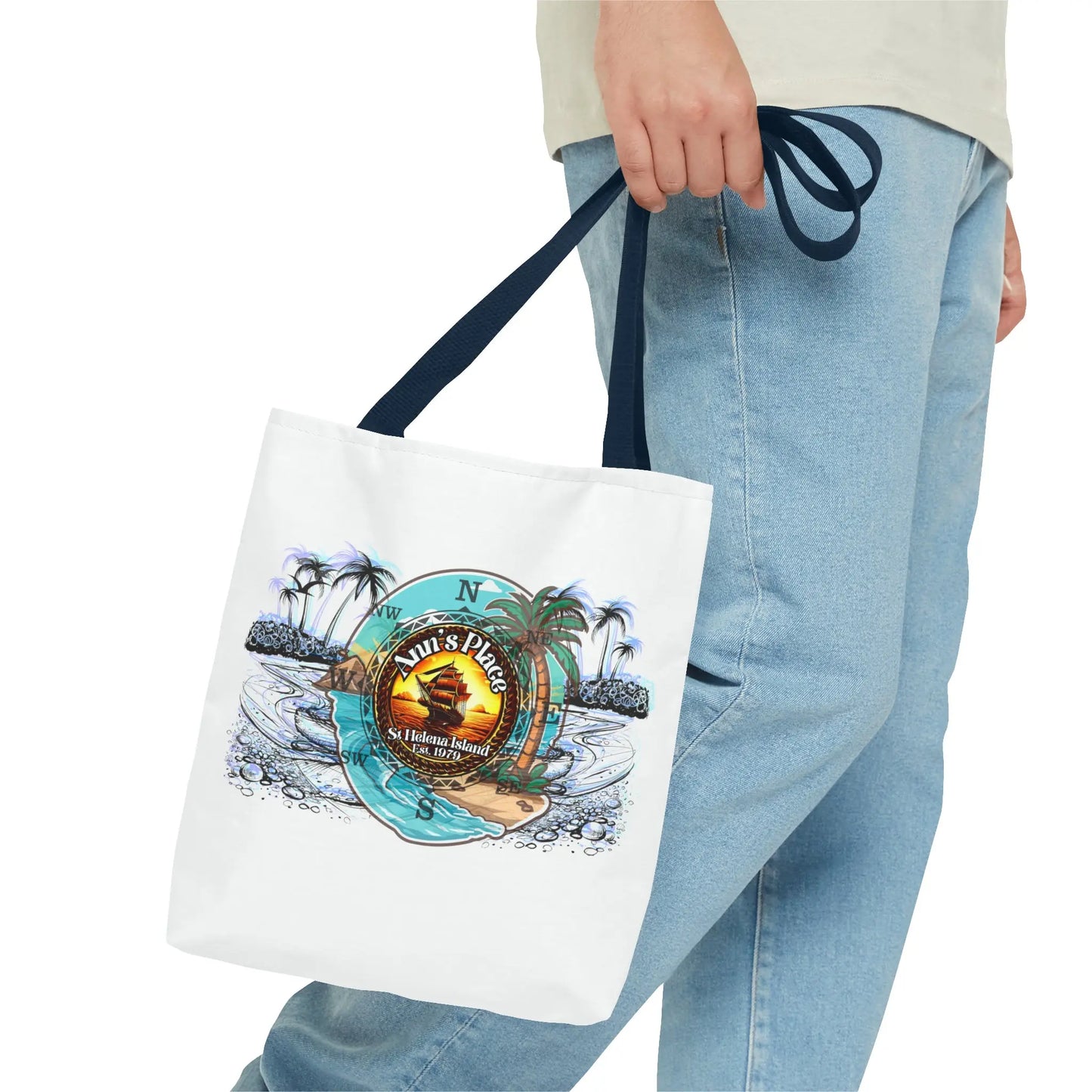 Ann's Place (Saint Helena Island) Tote Bag (AOP) - Simply Saint Designz