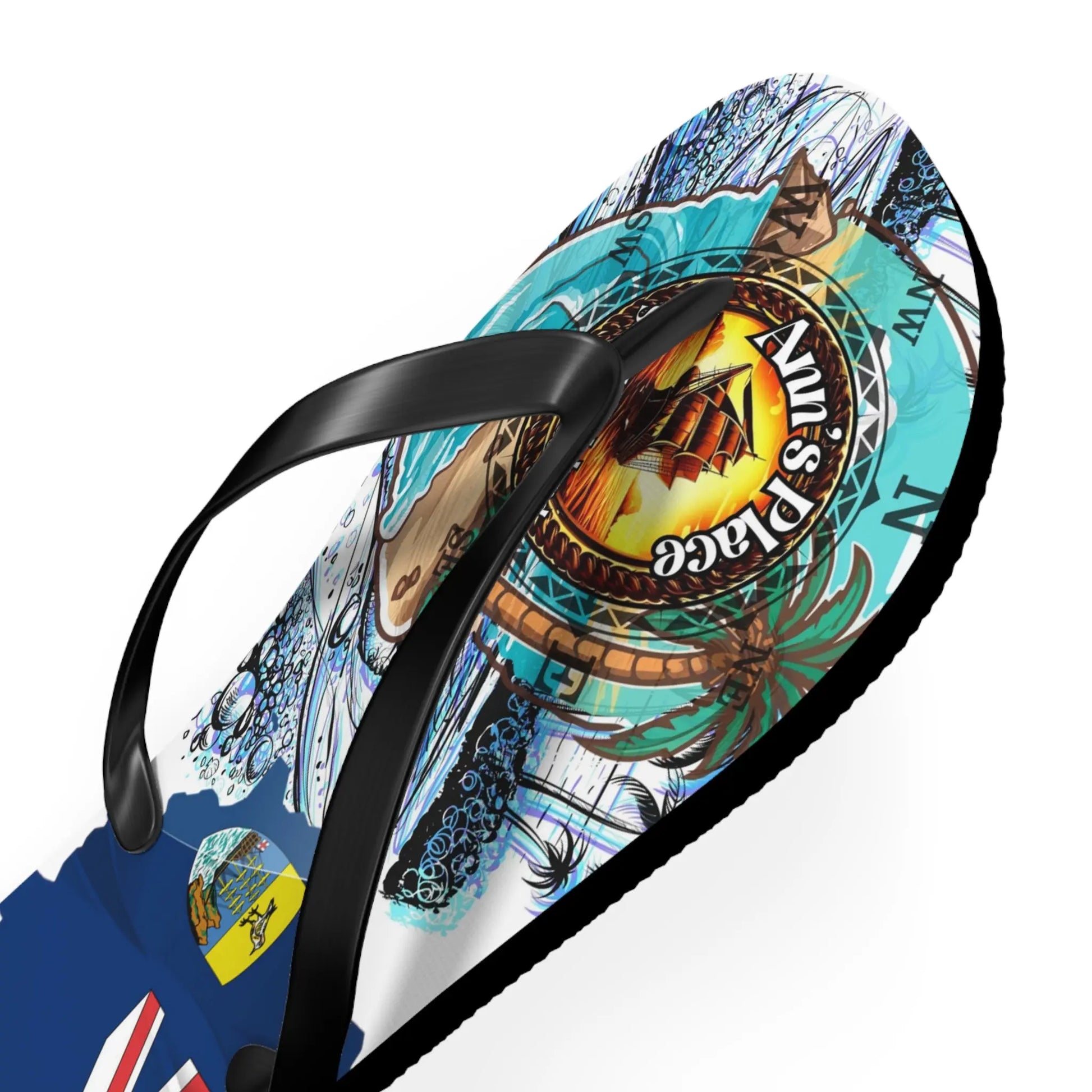 Ann's Place Flip Flops - Simply Saint Designz