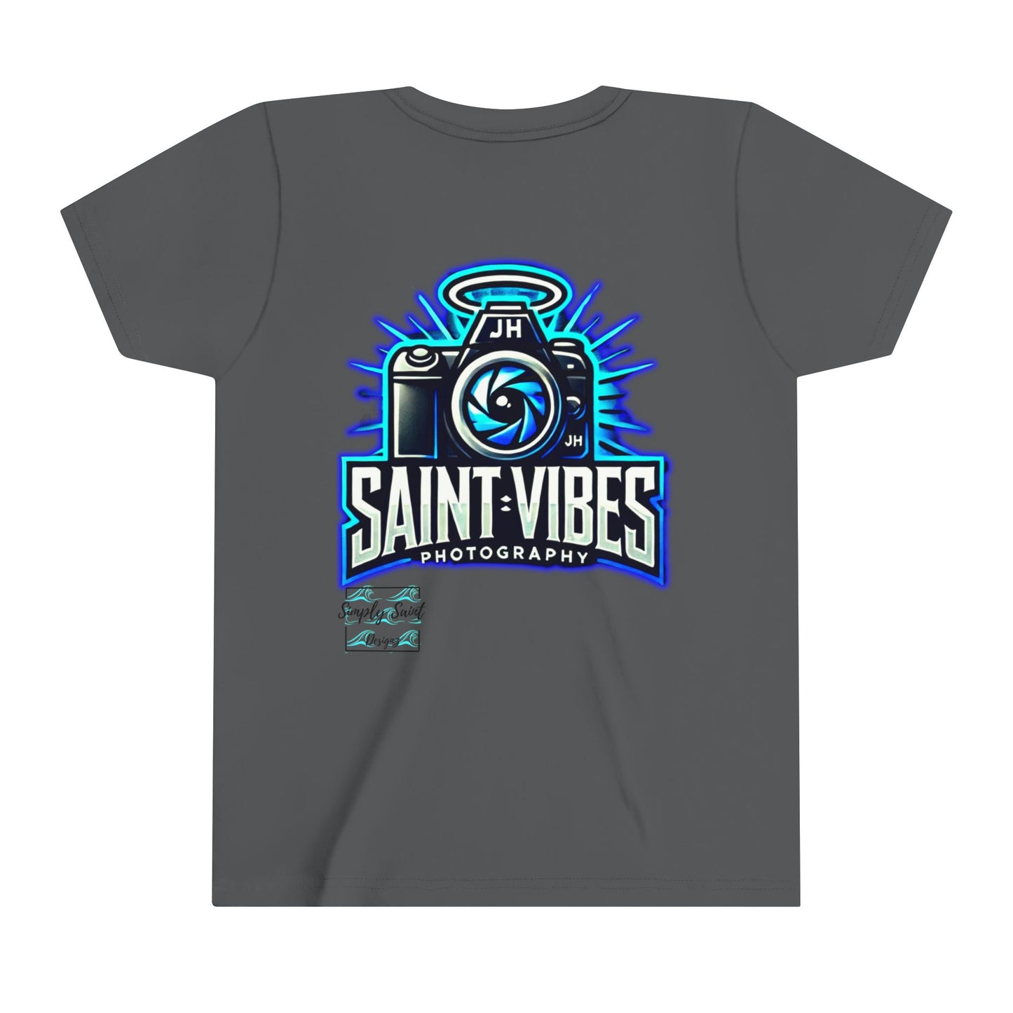 Saint Vibes Photography Youth Short-Sleeve Tee