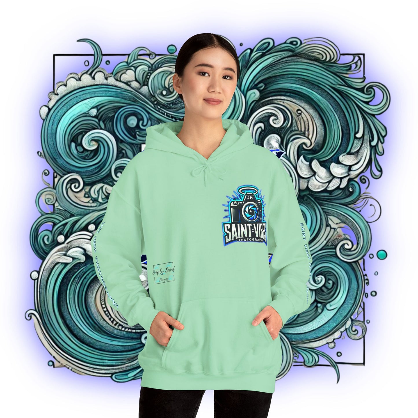 Saint Vibes Photography Unisex Heavy Blend Hooded Sweatshirt