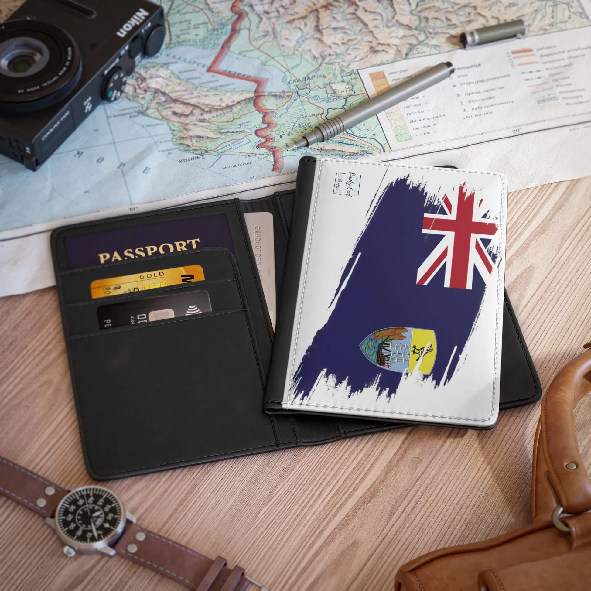 St Helena Island Passport Cover - Simply Saint Designz