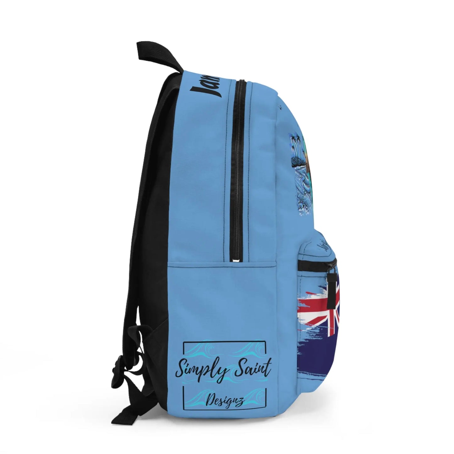 Anns Place Saint Helena Island Backpack (Blue) - Simply Saint Designz