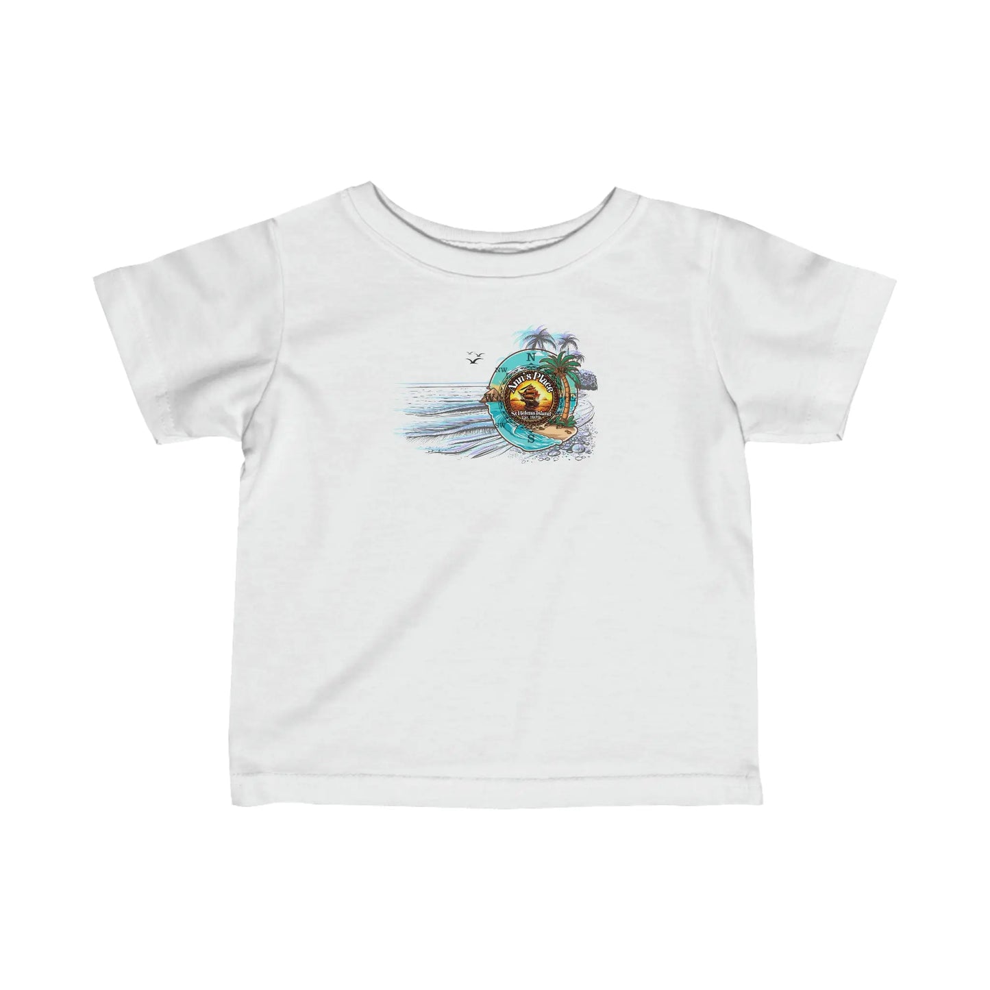 Ann's place Infant Fine Jersey Tee - Simply Saint Designz