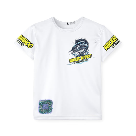 Kids Sports Jersey - Wicked Wahoo St Helena Island Ocean Adventure Shirt