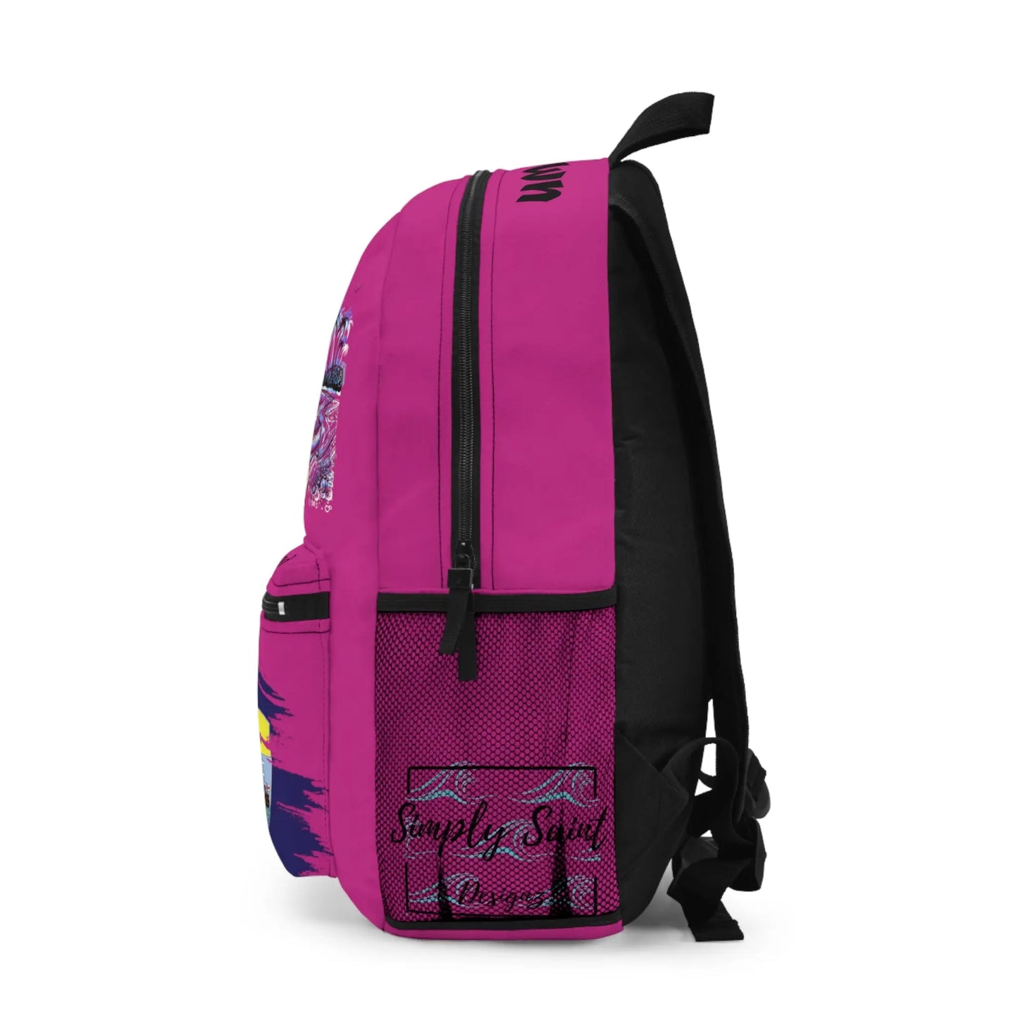 Anns Place Saint Helena Island Backpack (Pink) - Simply Saint Designz