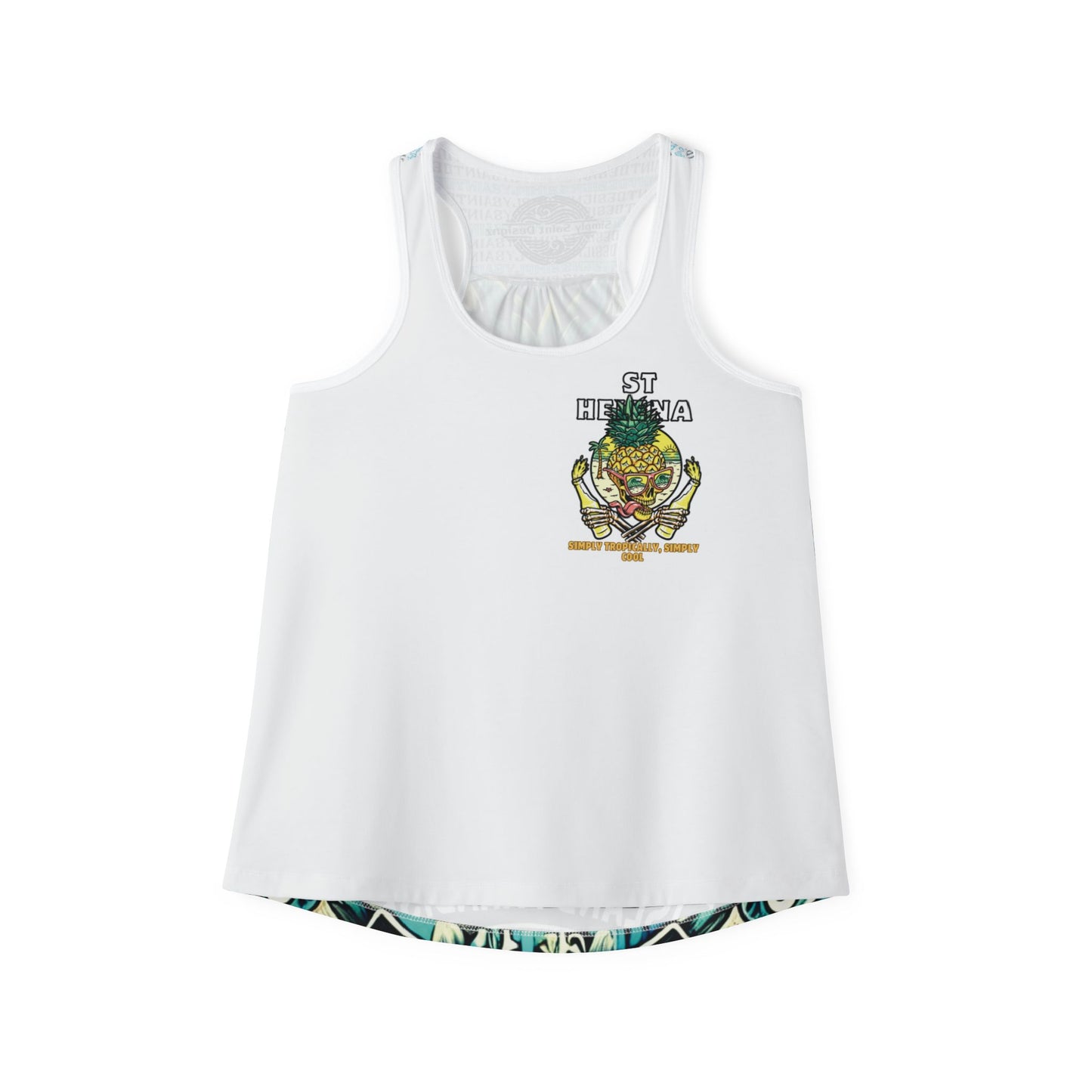 Tropical Skull Collection Women's Tank Top (AOP)