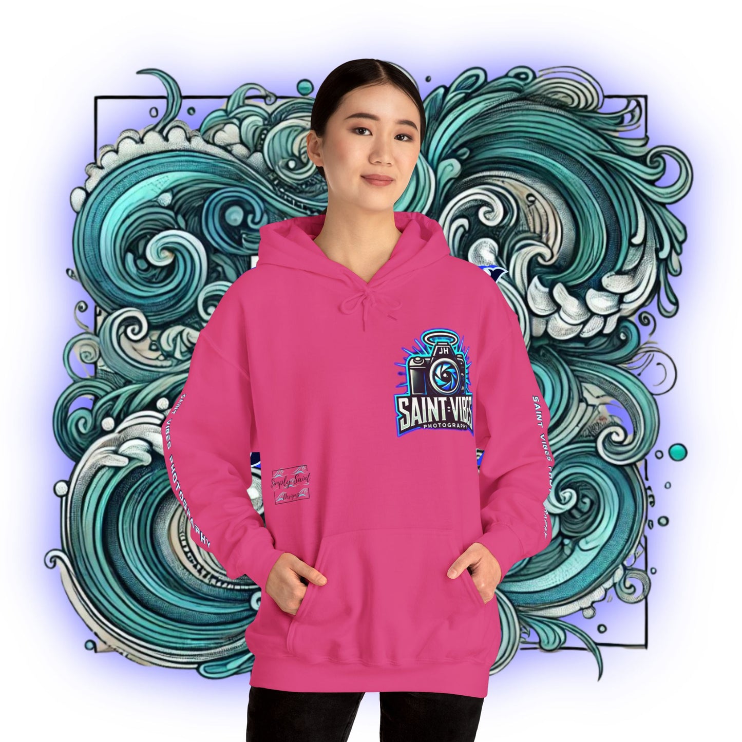 Saint Vibes Photography Unisex Heavy Blend Hooded Sweatshirt