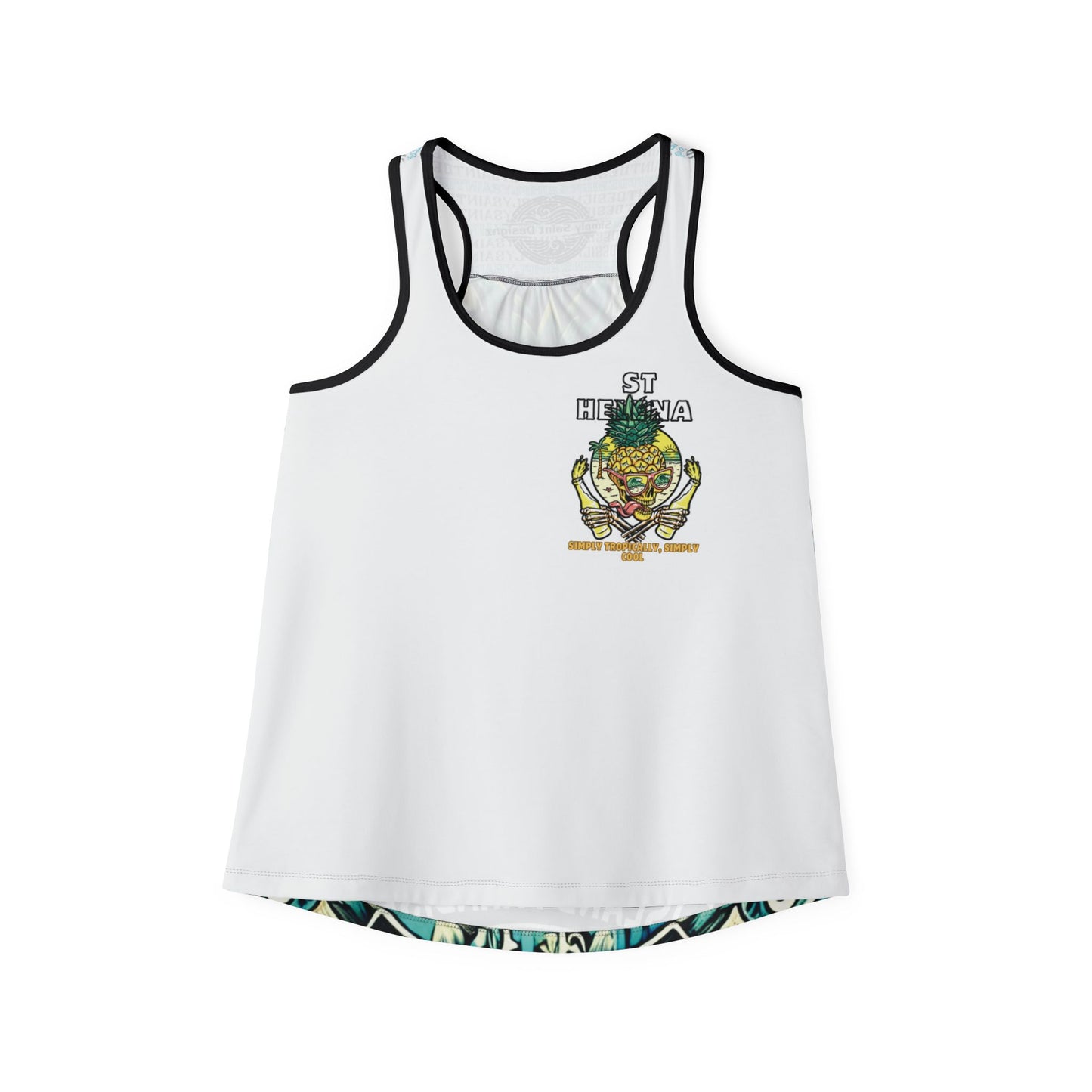 Tropical Skull Collection Women's Tank Top (AOP)