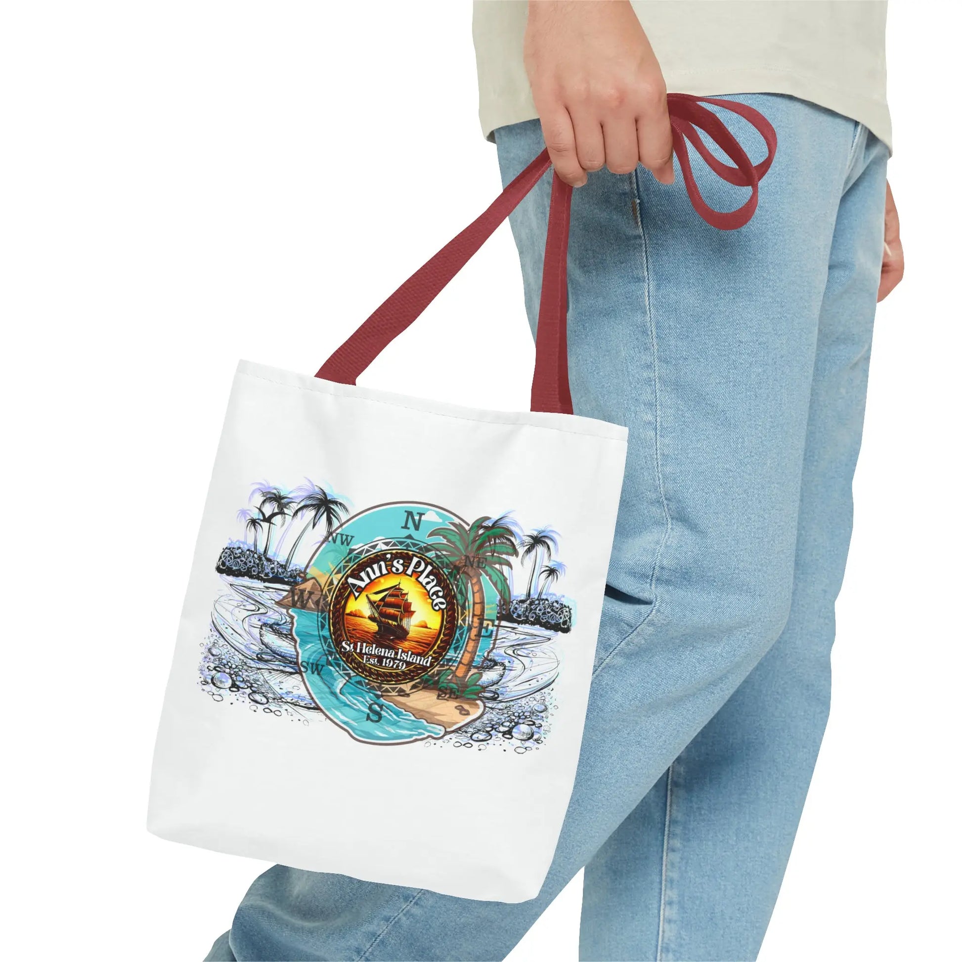 Ann's Place (Saint Helena Island) Tote Bag (AOP) - Simply Saint Designz