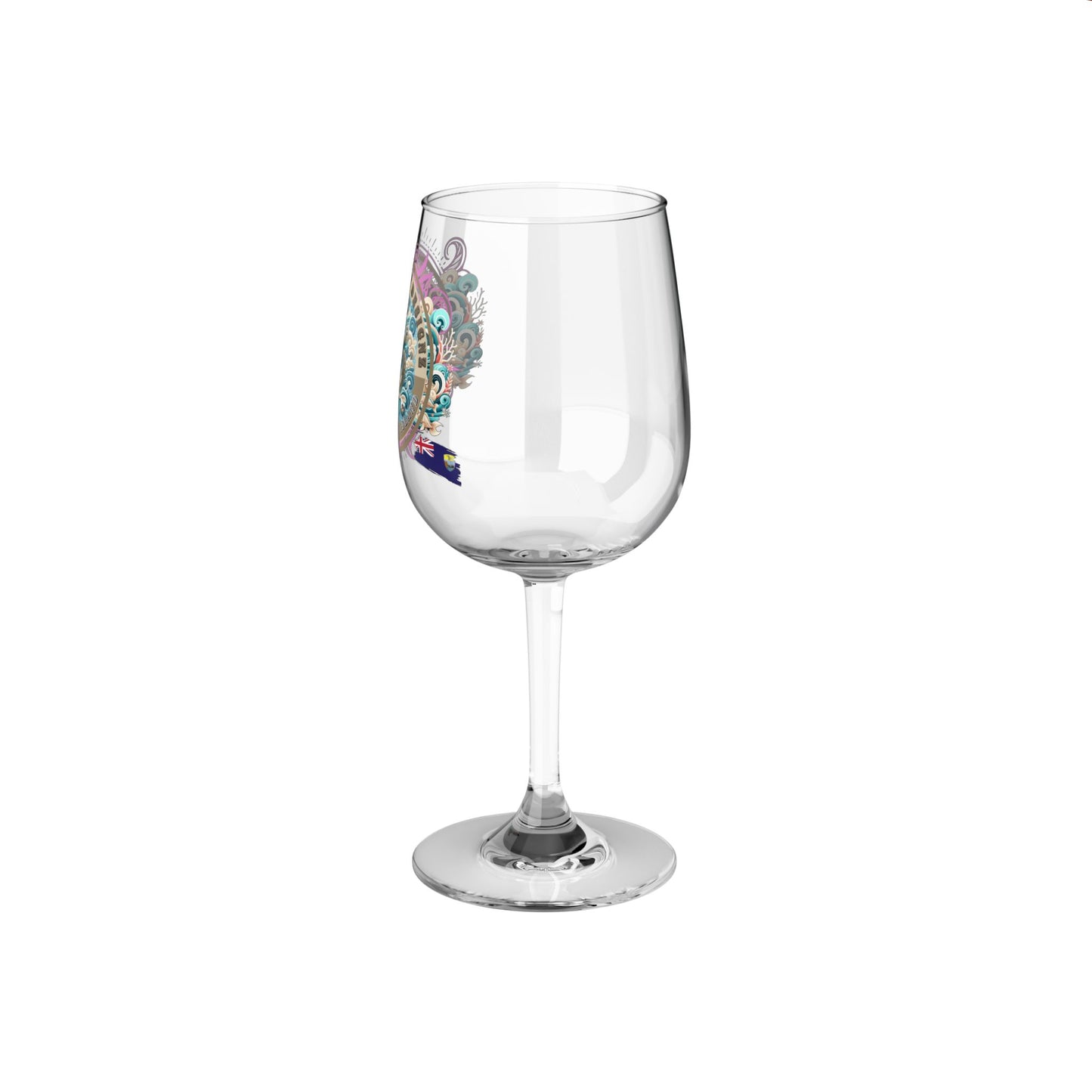 Simply Saint Designz Turtle Tribe Collection Wine Glass