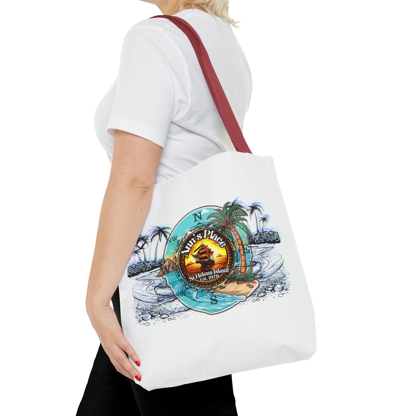 Ann's Place (Saint Helena Island) Tote Bag (AOP) - Simply Saint Designz