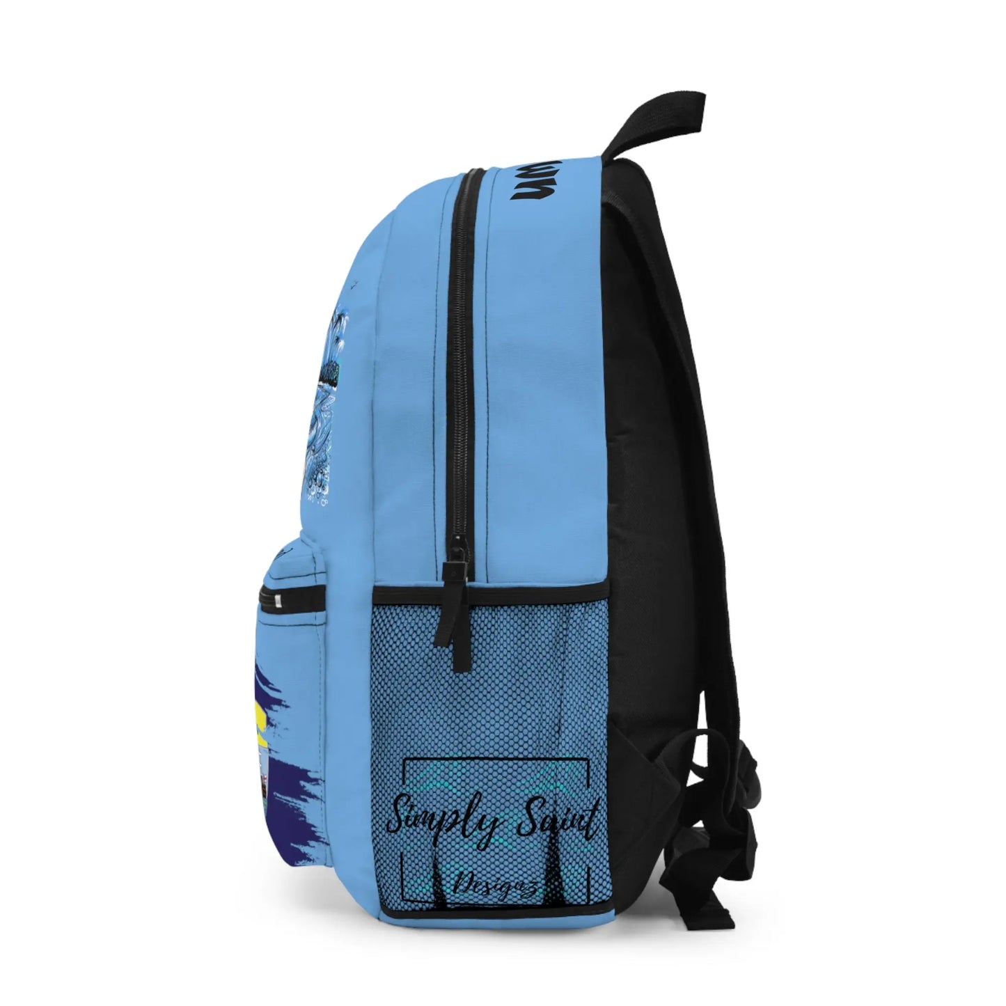 Anns Place Saint Helena Island Backpack (Blue) - Simply Saint Designz