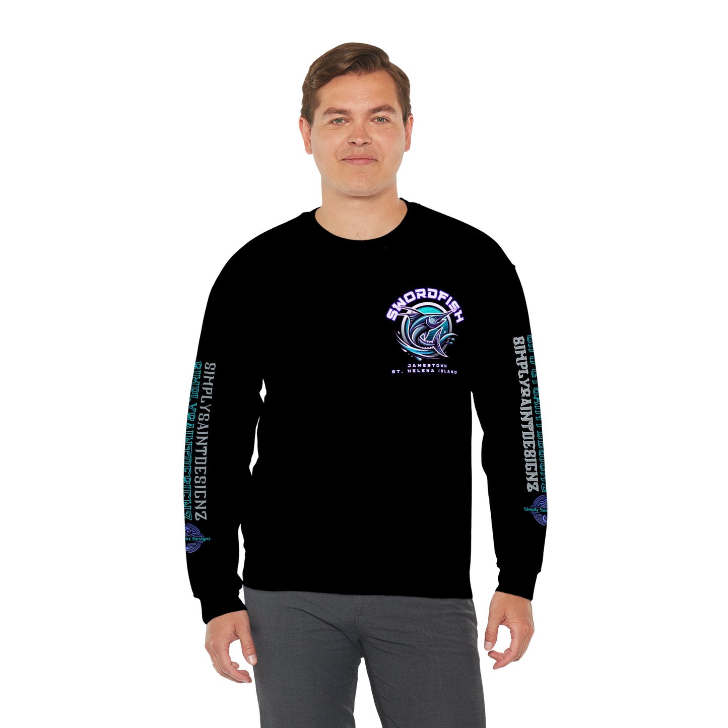 Sweatshirt - Swordfish Fishing Shirt, Cool and Trendy Design