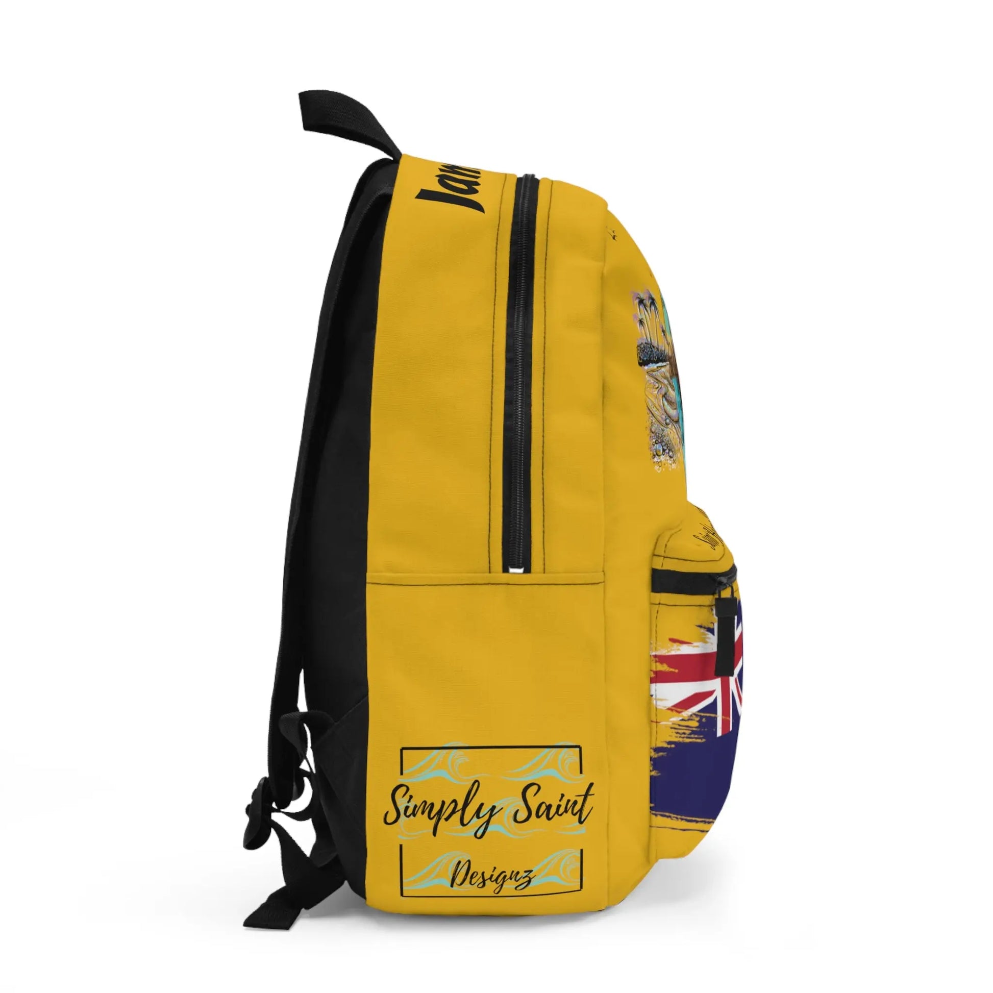 Anns Place Saint Helena Island Backpack (Yellow) - Simply Saint Designz