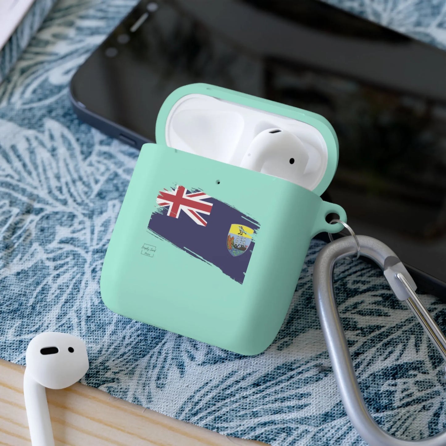 St Helena Island AirPods and AirPods Pro Case Cover - Simply Saint Designz