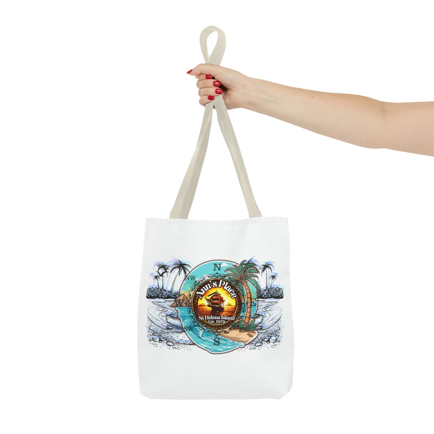 Ann's Place (Saint Helena Island) Tote Bag (AOP) - Simply Saint Designz