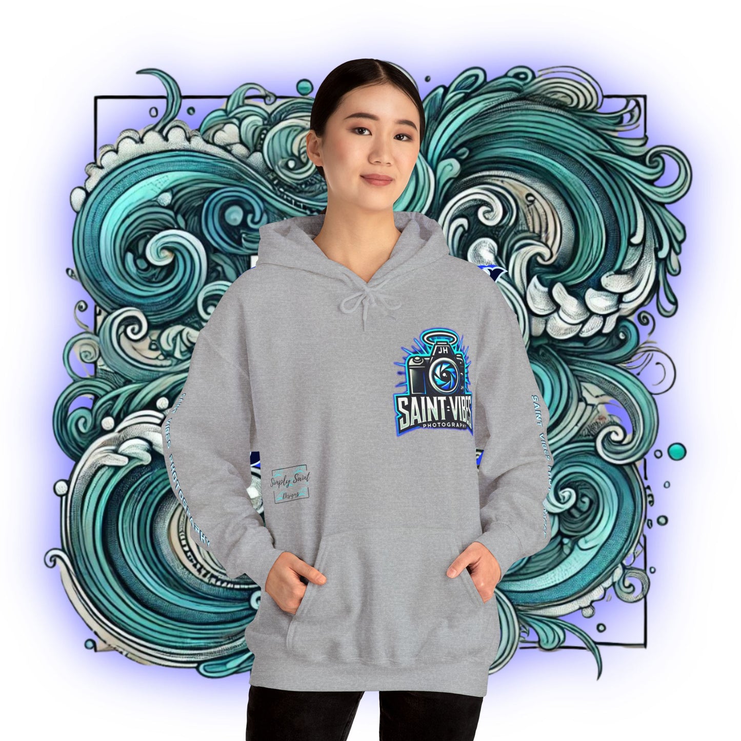 Saint Vibes Photography Unisex Heavy Blend Hooded Sweatshirt