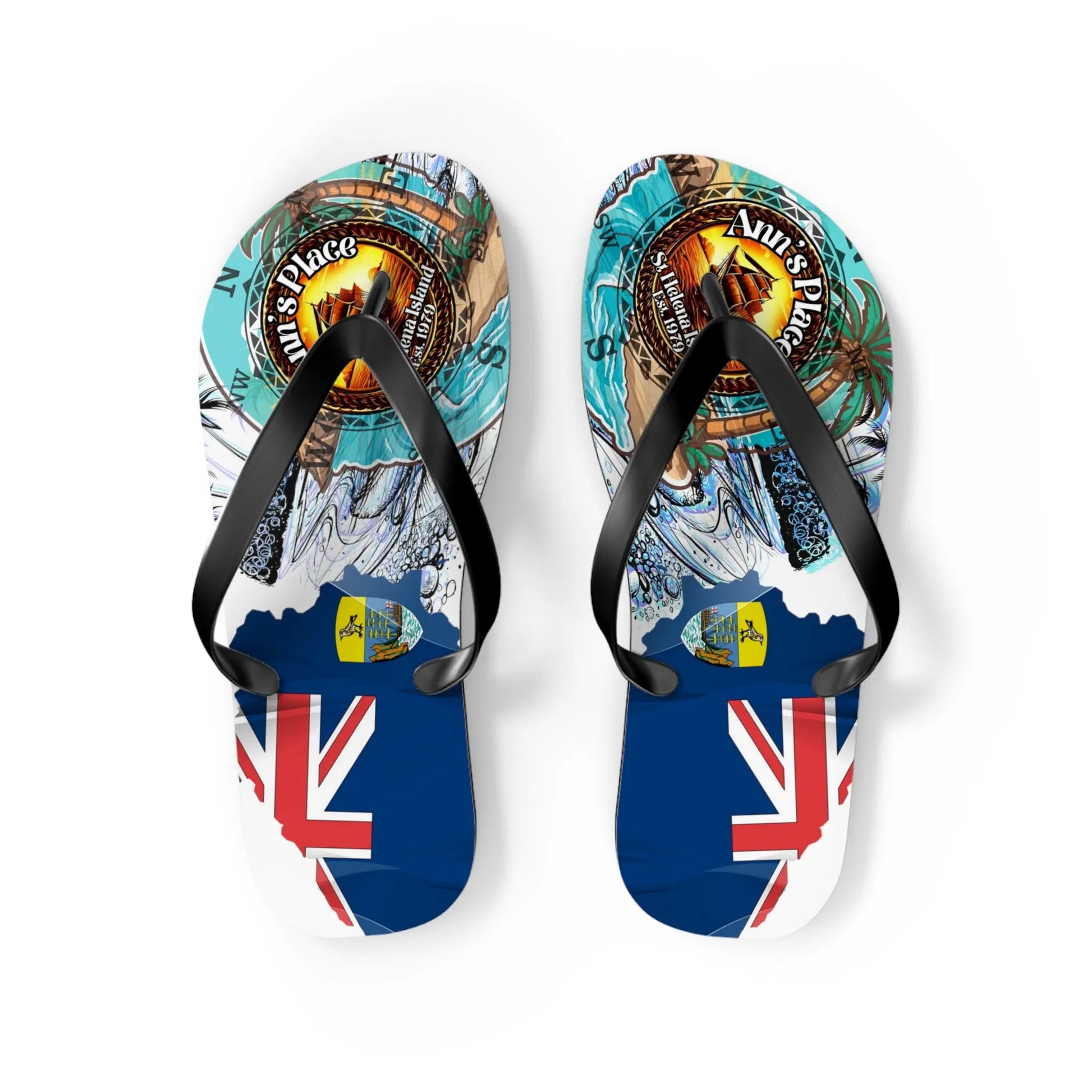 Ann's Place Flip Flops - Simply Saint Designz