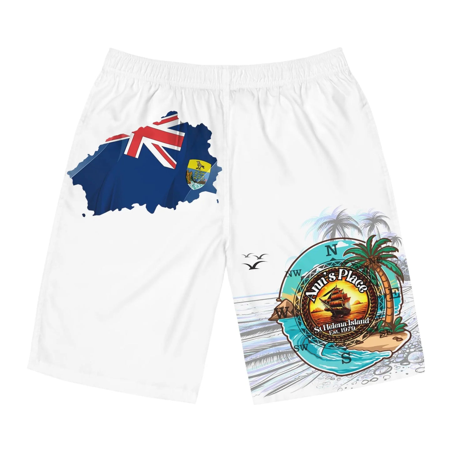 Men's Board Shorts (AOP) - Simply Saint Designz