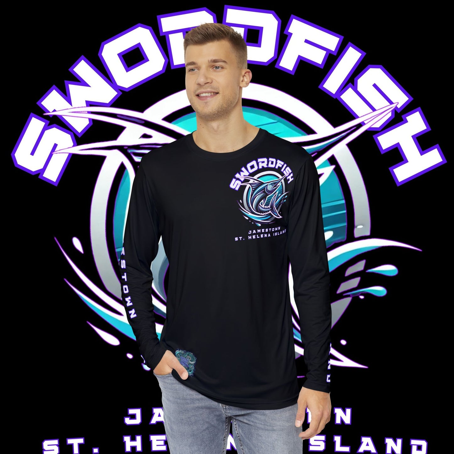 Swordfish Legacy - Long Sleeve Fishing Boat Tee