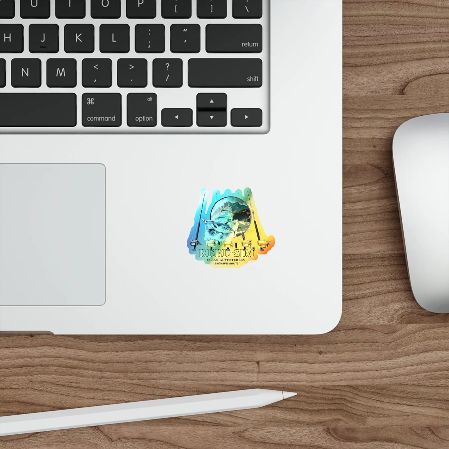 Reel Sim Holographic Die-cut Stickers - Simply Saint Designz