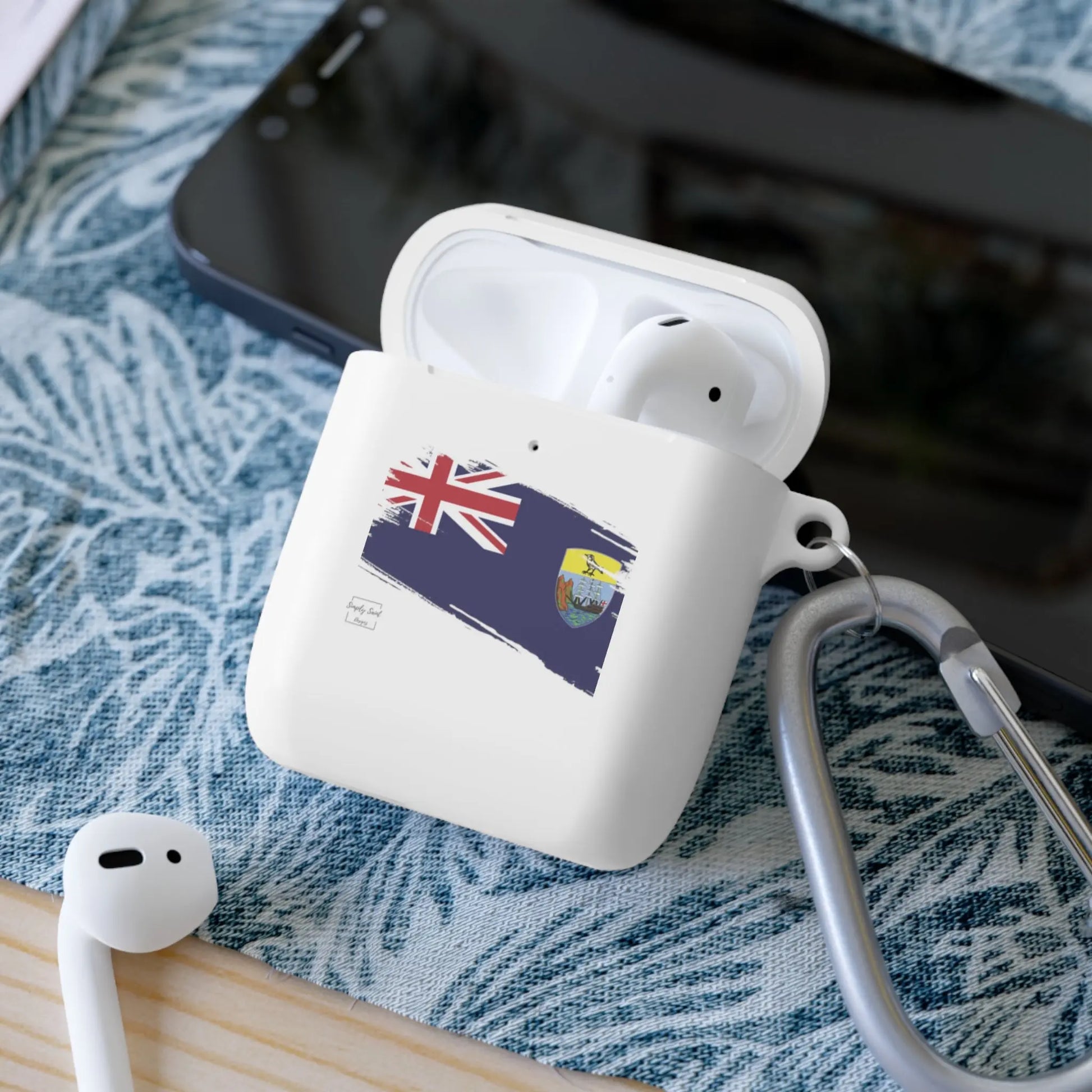 St Helena Island AirPods and AirPods Pro Case Cover - Simply Saint Designz