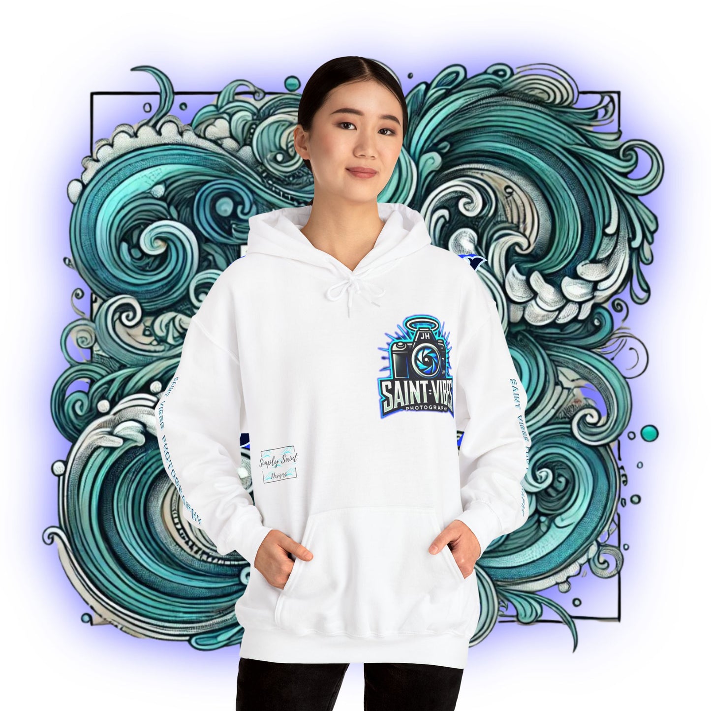 Saint Vibes Photography Unisex Heavy Blend Hooded Sweatshirt