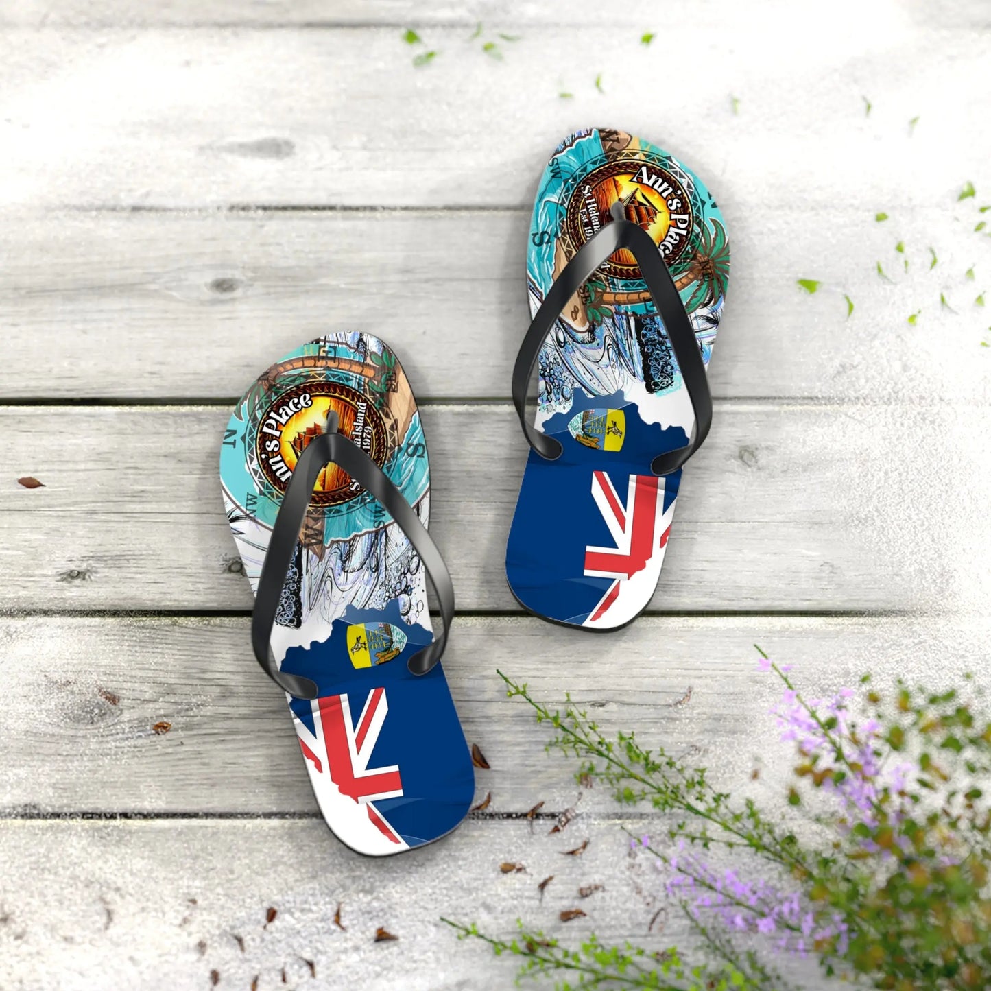 Ann's Place Flip Flops - Simply Saint Designz