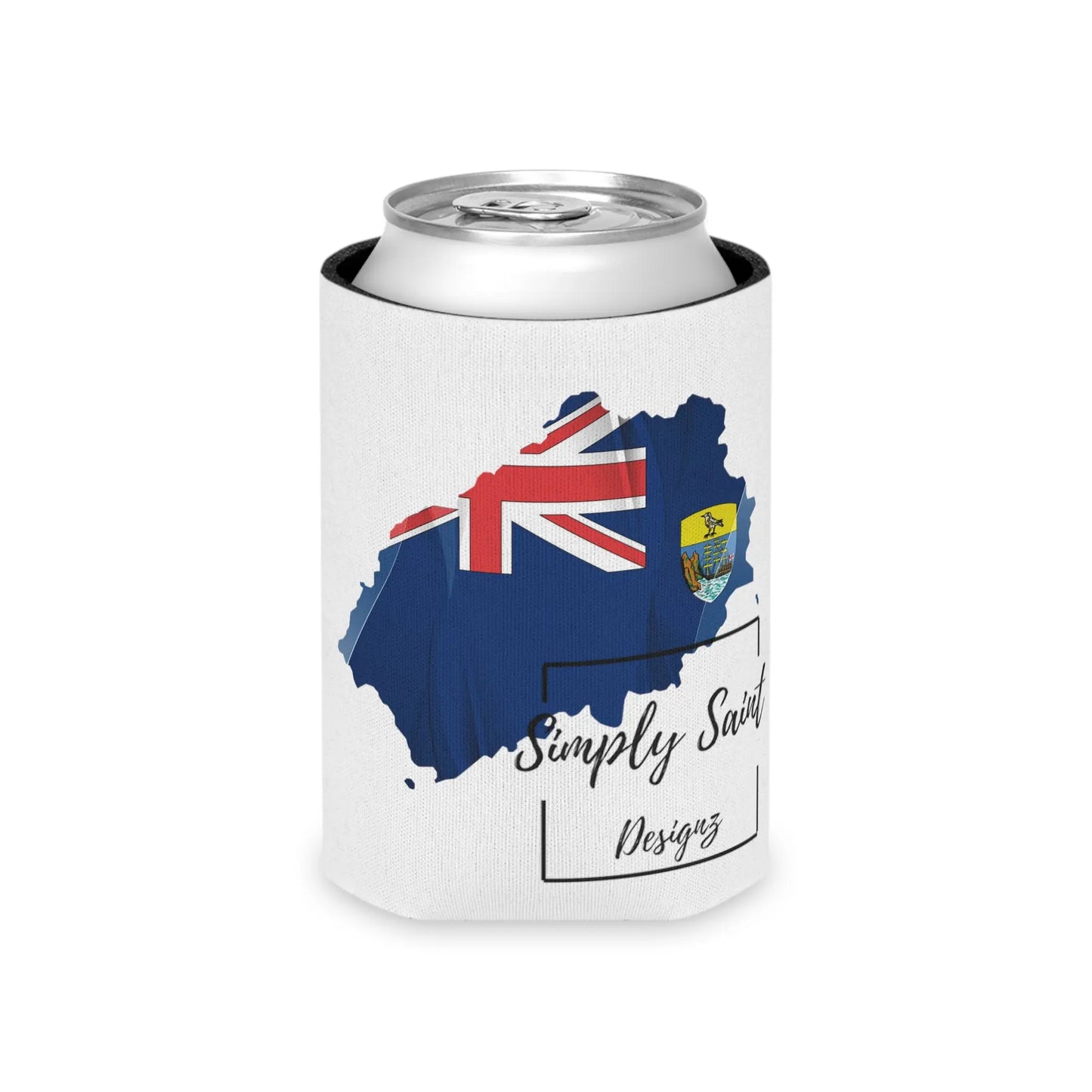 Saint Helena Island Can Cooler - Simply Saint Designz