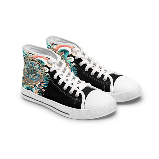 Simply Saint Designz Turtle Tribe Collection High Top Sneakers