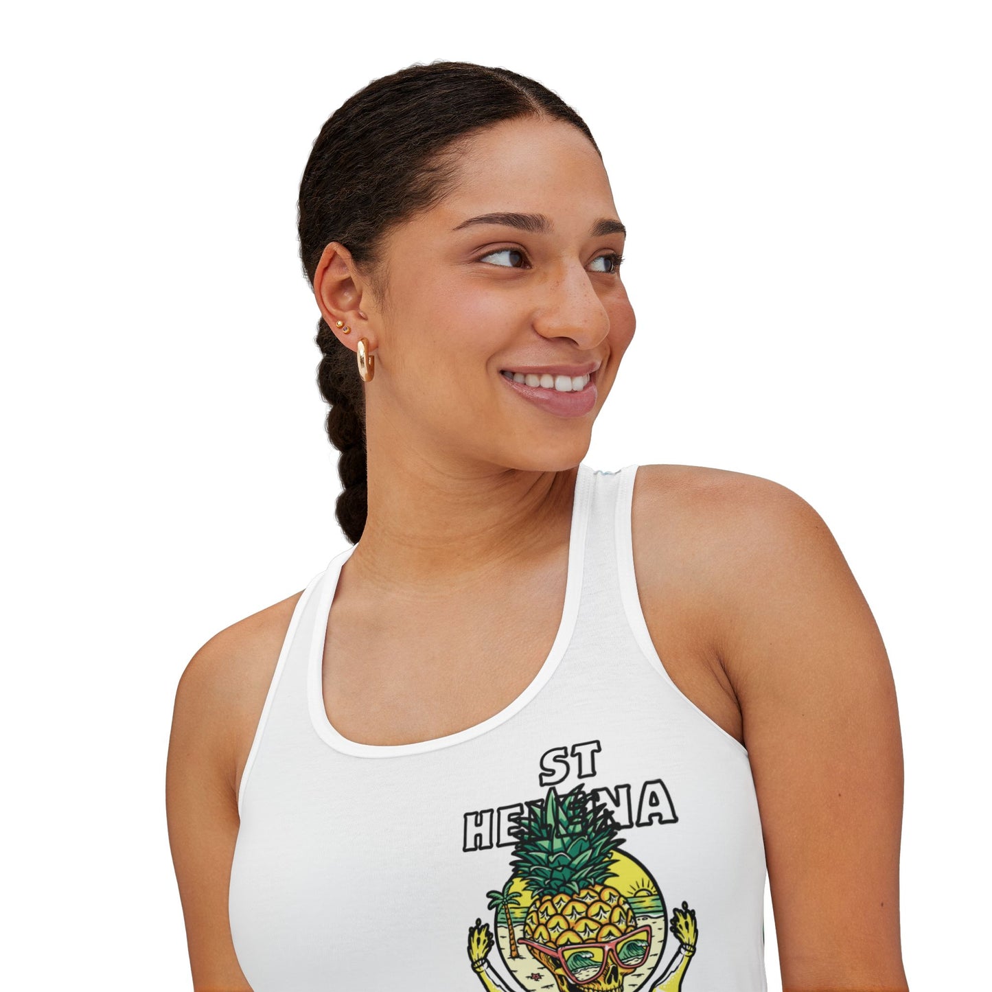 Tropical Skull Collection Women's Tank Top (AOP)